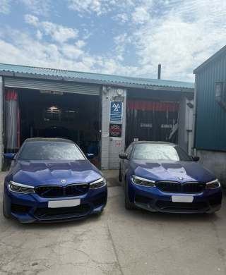 Oil and filter service at Luxe Motor Clinic